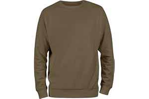 80 STREET Felpa Unisex Girocollo Uomo Donna Basic Top qualità e vestibilità 100% Made in Italy