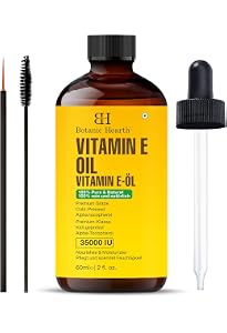 Vitamin E Öl Bio – 75.000 IU, 60 Ml, Reines Hautpflegeöl Für Narben, Falten & Elastizität
