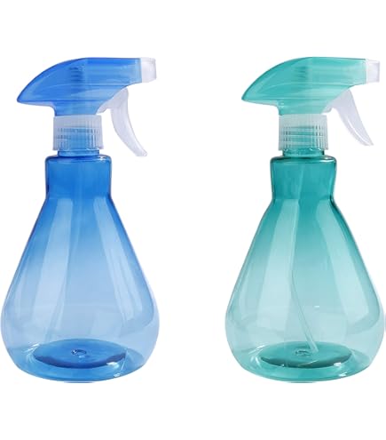 2 Bottigliette Spray 200ml - Spruzzino A Pressione, Trasparente, Per Piante, Capelli, Pulizia - Foto 2