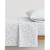 TRAMAS+ Bedding Set 100% Cotton 135 x 190 cm, Printed Designs, 3 Pieces