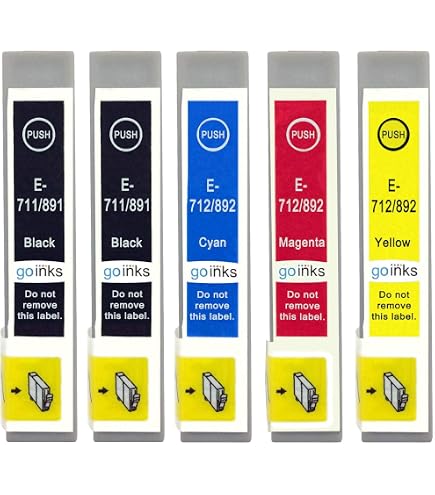 Lot De 10 Cartouches D'encre Compatibles Brother Séries SX400, SX405, SX410, SX415 - Tricolores