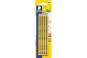 Staedtler Noris 120-2 BK10. Lápices de madera certificada. Blíster con 10 lápices HB en apilado doble.