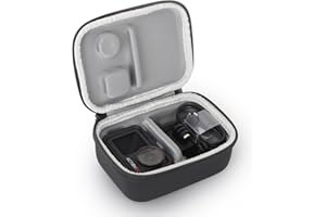 BeisDirect Funda de transporte para DJI OSMO Action 5 Pro/4/3, bolsa de almacenamiento para cámara, bolsa protectora portátil, funda de viaje para DJI Action 5 Pro Adventure Combo Accesorios, Bolsa