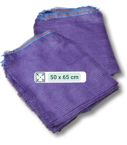 20 STK Vielseitige Kartoffelsäcke Geüsesäcke Netzsack Kartoffelsack It Zugband Hoch Reißfest