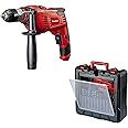 Einhell TC-ID 1000 Kit 1000 W Impact Drill with 15-Piece Drill Bit Set - Red