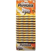 Permatik Tek Bı&ccedil;aklı Tıraş Bı&ccedil;ağı Kullan At 96 adet