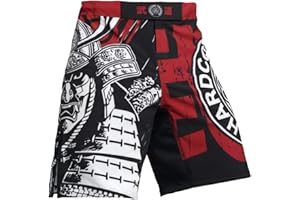 Hardcore Training Shorts Homme Combat Shorts Arts Martiaux MMA BJJ Fitness Muay Thai Boxe Grappling No Gi