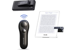 SK SYUKUYU Page Turner for Kindle Paperwhite Oasis Kobo E-Readers Accessories, Remote Page Turner for Ipad Reading Comics, Page Turner Clicker for Phone Taking Photos Camera Video(Black)