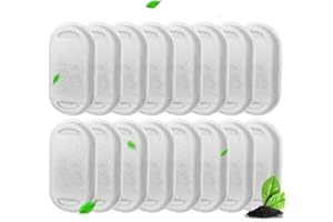 Vindox Filtro de fuente para gatos, 16 unidades, filtro de repuesto para 3,2 L fuente de agua de acero inoxidable para gatos y perros