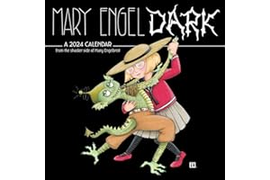 Mary EngelDark 2024 Wall Calendar