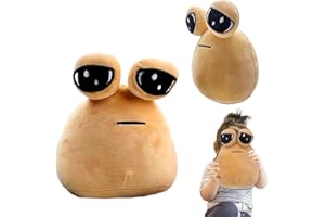 Emafymb Alien Pou di Peluche, 22 cm My Pet Alien Pou Plush Toy, Alien Pou Plush Doll Stuffed Plushie, Giocattolo di Peluche Alien Pou per Ragazzi, Ragazze