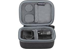 ZJRXM Tasche für DJI Osmo Action 5 Pro/3/4 Zubehör, Tragbare Aufbewahrungstasche Reisetasche Handtasche für DJI Action 5 Pro/3/4, Tragbare und Kompakt