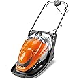 Flymo EasiGlide Plus 300V Hover Collect Lawn Mower - 1700W Motor, 30cm Cutting Width, 20 Litre Grass Box, Folds Flat, 10m Cable Length
