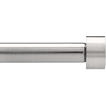 Asta per tende Cappa - 36-66 (91-168 cm) / Nero spazzolato / 1 (2,5 cm