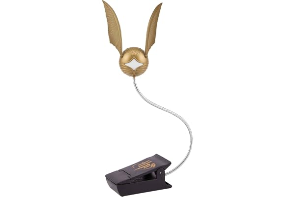 Paladone Golden Snitch Lumi Clip | Lampe de Lecture Pratique sur le Thème Harry Potter