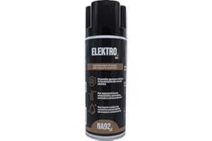 ELEKTRO PRO Disossidante OLEOSO per Contatti Elettrici ed Elettronici Formula Speciale Protezione di Lunga Durata, Rapida Essicazione, Non lascia Residui, Idrorepellente, 400 ML, NA92 PROfessionale