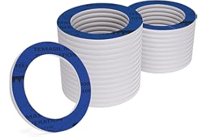 KKM SEALS Oring Guarnizione Set - O ring Guarnizioni Idrauliche – Rondelle Gomma NBR - Set di guarnizioni piatte blu - 25 pezzi (38 x 27 x 2mm)