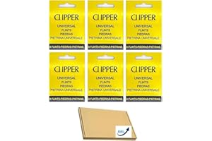 BBL BADA BUSINESS LIMITED 54 x Clippers Universal flints (6 Pack of 9 Flints)