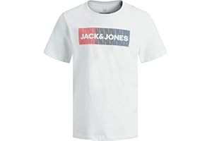 Jack & Jones Junior Koszulka Chłopcy Jjecorp Logo Tee Ss Crew Neck Noos Jr