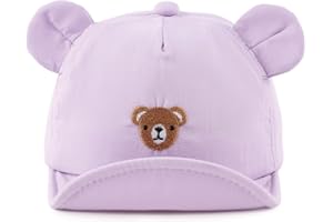 MniJiza Orso Cappellino per Neonati Bambino Ragazza Ragazzo Cappello da Sole Primavera Estate