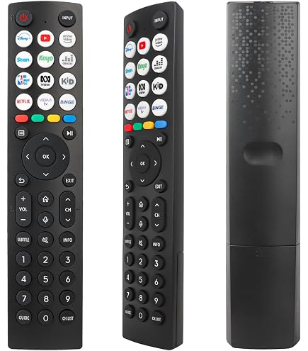 AULCMEET Telecomando Vocale Di Ricambio Per TV Hisense QLED 4K – Modelli E77K, E6K, A6K, ER2K36H - 2
