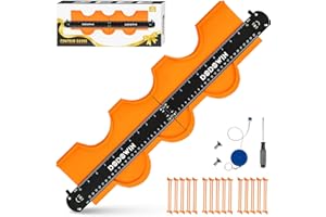 DODOWIN Medidor de Contornos para Suelo Conectable 50cm, Ideas Regalos Navidad para Hombre, Medidor Perfil Contornos Profesional Grande, Regalo Originales para Hombre Papa, Calendario Adviento 2025