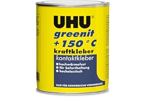 UHU 45400 Greenit Kontaktkleber wärmefest, Dose mit 750 ml, 645 g