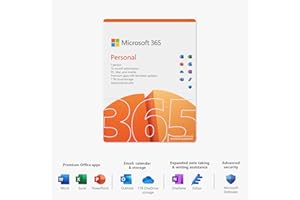 Microsoft Office 365 Personal Completo 1 licencia(s) 1 año(s) Inglés