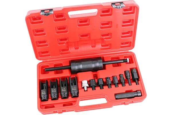 Best Outil d'extraction d'injection 14 pièces compatible avec Bosch Delphi Deso Siemens Injecteur Diesel