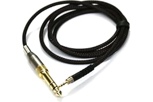 KetDirect Replacement cable for Sennheiser Urbanite On-Ear/Sennheiser Urbanite XL Wireless Over-Ear Headphone Audio upgrade, Braid, Tangle-Free Cords 1.2m/4FT 2m/6FT (1.2m/4FT)