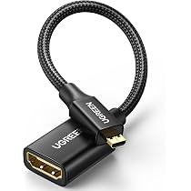 Adaptateur Mini HDMI Vers HDMI 4K 60Hz - Compatible Raspberry Pi