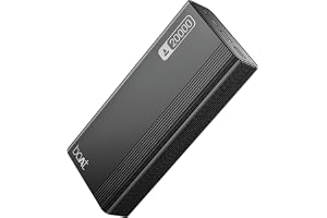 boAt (2026 Launch) Energyshroom PB401 20000 mAh 22.5W Fast Charging Power Bank (4X Output Ports, Supports Android, iPhone, Tablets, Earbuds, etc.), USB Type C (Onyx Black)