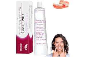AKAYOO jeremytis™ thermoplastisches haftmittel für zahnprothesen,Jeremytis Thermoplastischer Zahnprothesenkleber,thermoplastischer prothesenkleber,thermoplastische Haftcreme Für Zahnprothesen