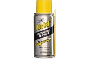 ROCKET TT Multi-Purpose Lubricant Spray – 450ml Rust Remover & Anti-Corrosion Maintenance Spray – Penetrating Oil for Seized Bolts, Locks, Tools, Bikes & Garden Equipment – Water-Resistant Coating