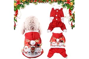 LGZIN Natale Cane Abbigliamento, Natale Vestiti del Cane, Vestiti per Cani di Natale, Domestici di Natale Vestiti del Cane, Vestiti dell'animale Domestico di Natale, per Cani di Piccola e Gatti
