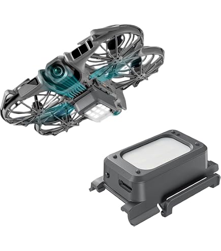 Striscia LED Anti-collisione Per DJI Neo 2 – Impermeabile, Colori RGB, Set 2 Pezzi In Silicone, Per Voli Notturni