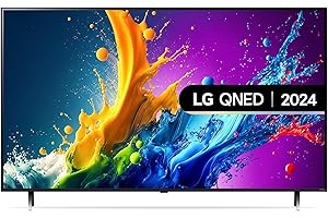 LG 50QNED80T6A 50-Inch 4K UHD Smart TV, (α5 AI Processor Gen7, Freeview Play and Amazon Alexa, 60Hz) [Model 2024]