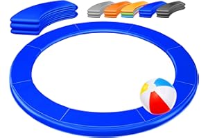 KESSER® - Couverture de Bord pour Trampoline Ø 244, 305, 366, 426 cm, Largeur 30cm 100% résistant aux UV indéchirable Couverture à Ressorts avec Ballon de Plage