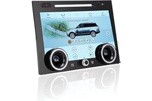CUIFATI Car AC Touchscreen,10inch Air Temperature Control Touch Panel Replacement, Car Conversion Accessories for Land Range Rover Vogue L405 2013-2017(with CD Box Hole)