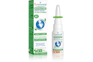 Puressentiel - Respiratoire - Spray Nasal Protection Allergies - Aux huiles essentielles Bio - Préserve contre les symptômes d'allergies - Pollens, poussière, poils d'animaux - 20 ml