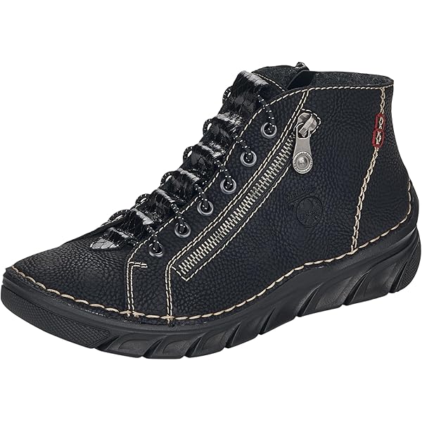 Rieker Dames 51553 korte laarzen, zwart, 41 EU, zwart, 41 EU