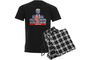 CafePress With Fight Win Donald Trump Men's Dark Pyjama Set