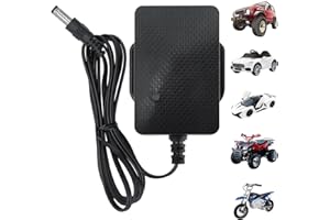 Tosiicop 24V Battery Charger for Kids Quad Bikes-24Volt 1000mA Chargers for Ride on Toys Car-Universal Power Adapter for Childs Electric Car Suit for Motorbike SUV Sports Car ATV Scooter