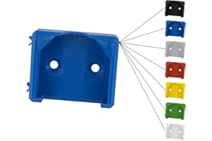 SHELLY HUTSCHIENENHALTER VON PW3D Shelly Plus Support mural DIN Rail Bracket (35 mm) Rouge (Prime))