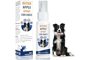 DIE-MATIC Anti Chew Spray For Dogs,Bitter Apple Dog Spray,Dog Deterrent Spray,Suitable For Behavior Training Of Dogs,Stops Destructive Chewing Licking Of Bandages, Paws, Shoes, Fur, Doors And Furniture 5.07oz