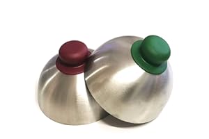 Kerafactum Copertura per hamburger cloche per hamburger cheeseburger bistecca campana per formaggio campana pattys cheeseburger grigliate fusione acciaio inox set di colori per affumicatura plancha