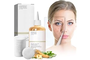RONRONNER 240Ml Glykolsäure 7% Tonisierende Peeling-Lösung,Peeling-Toner Tonisierungslösung Geeignet für alle Hauttypen zur Behandlung von Unreinheiten und Akne benötigt tägliches Tonerpad