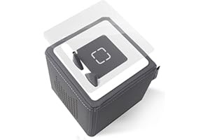 ‎YABADUU yabaduu Schutzfolie 2er Set Schutzcover für Toniebox Passgenau Selbstklebend Transparent Matt Folie für Kinder Spielzeug F08 (Transparent, Ohne Wunschname)