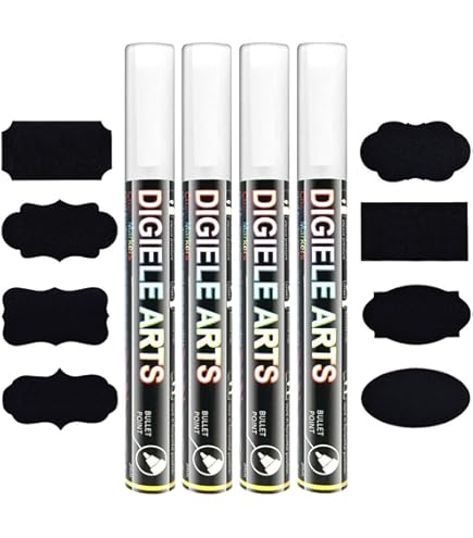 Pennarelli A Gesso Liquido Uni PWE-5M - 6 Pezzi Per Lavagne E Vetri - Foto 10