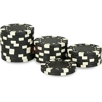 POKEO Rouleau De 25 Jetons De Poker Dice – Bleu – 11,5g – ABS Robuste